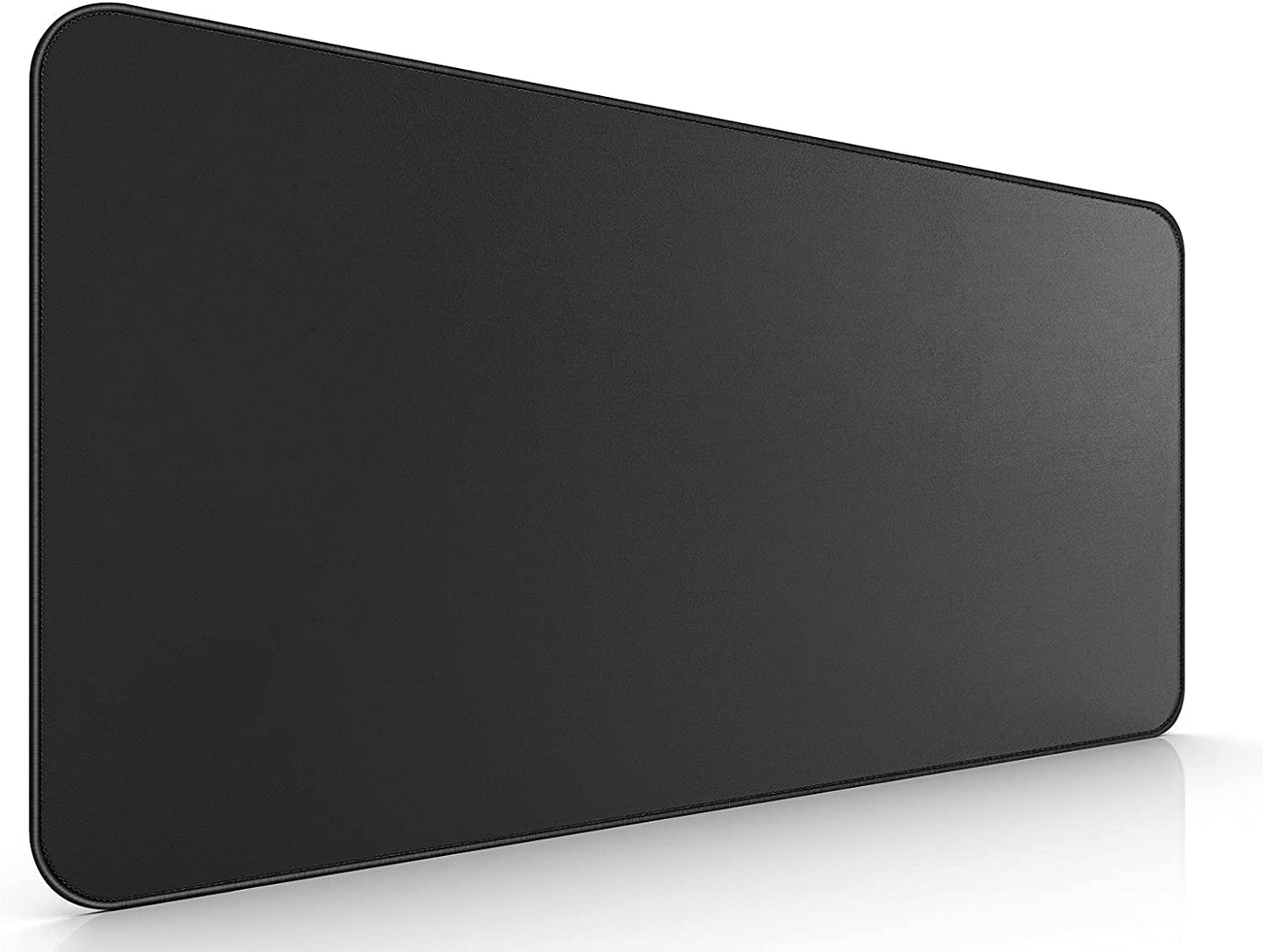 Gaming Mouse Pad, Extended Large Mousepad with Superior Micro-Weave Cloth , Waterproof Keyboard Pad with Stitched Edges, Non-Slip Base, 31.5 X 15.7 Inch, XXL, Black